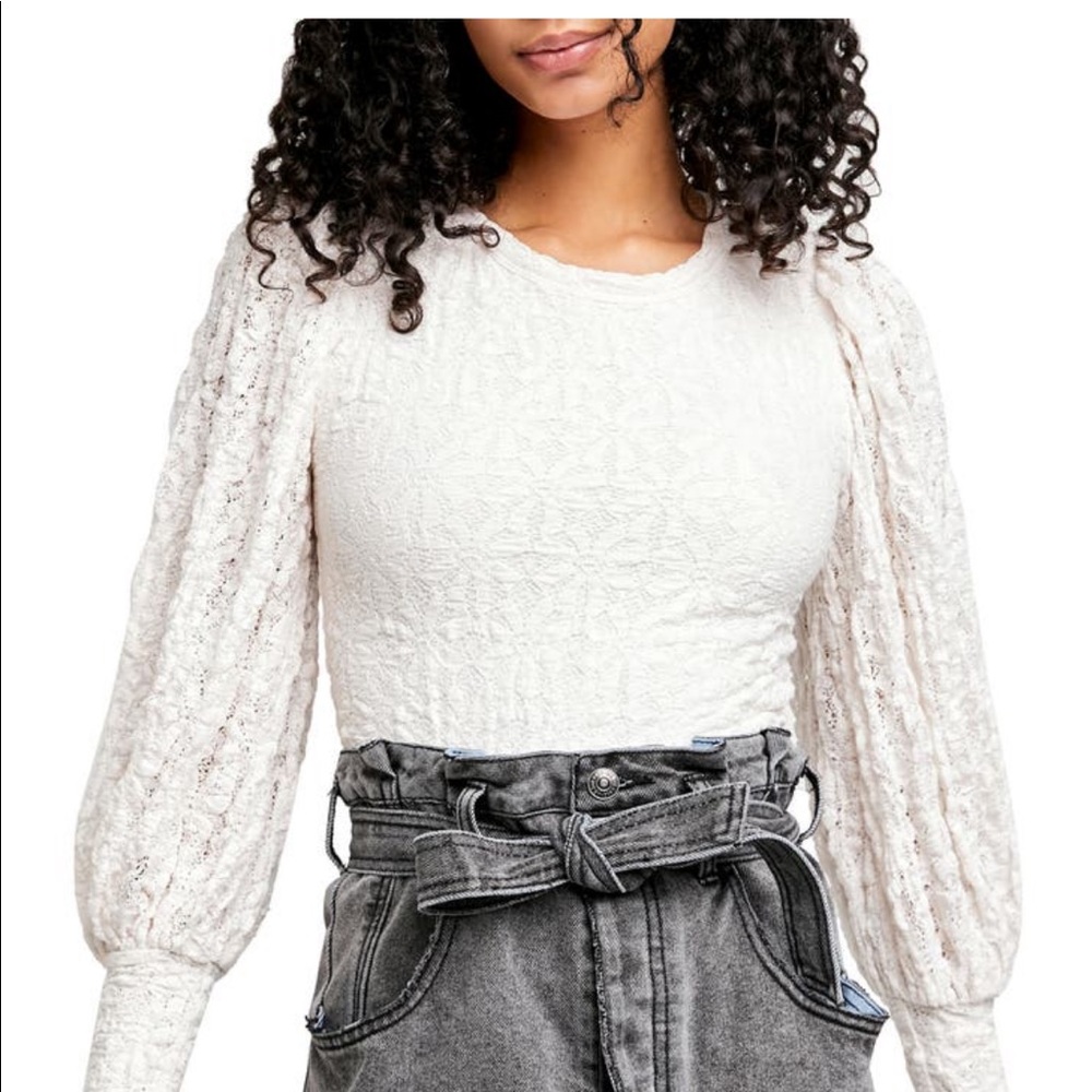 FREE PEOPLE tea time top NWT